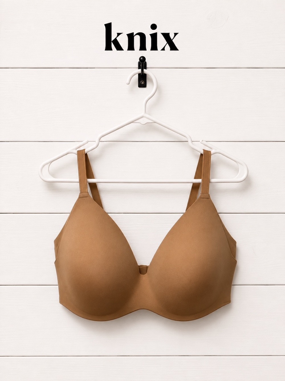 KNIX Nude Seamless Bra size 8
